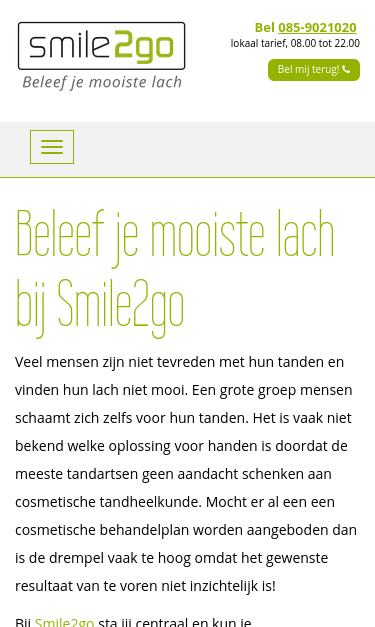 Mobile view