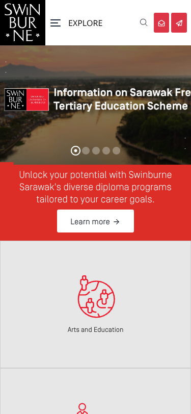 Mobile view