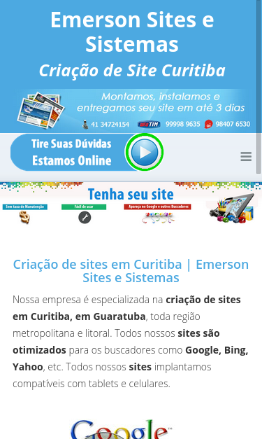 Mobile view