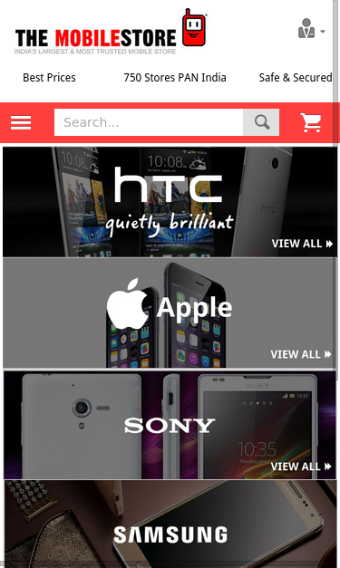 Mobile view