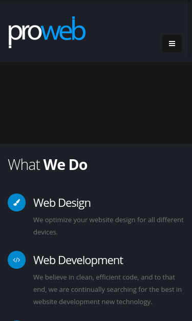 Mobile view