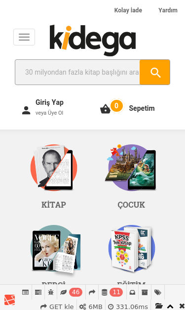 Mobile view