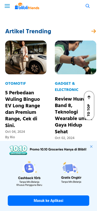 Mobile view