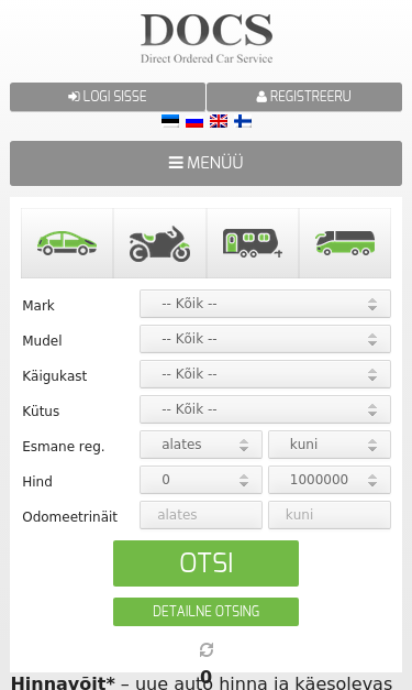 Mobile view
