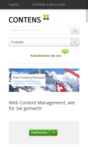 Mobile view