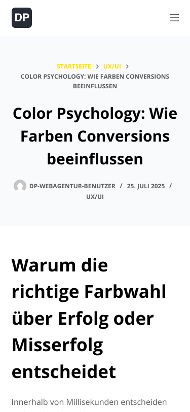 Mobile view