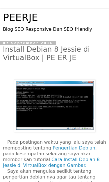 Mobile view