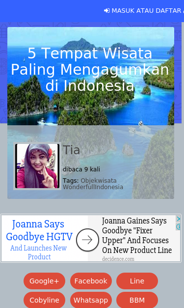 Mobile view
