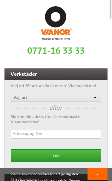 Mobile view