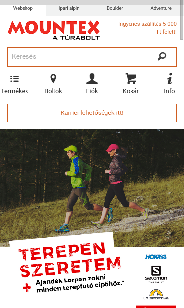 Mobile view