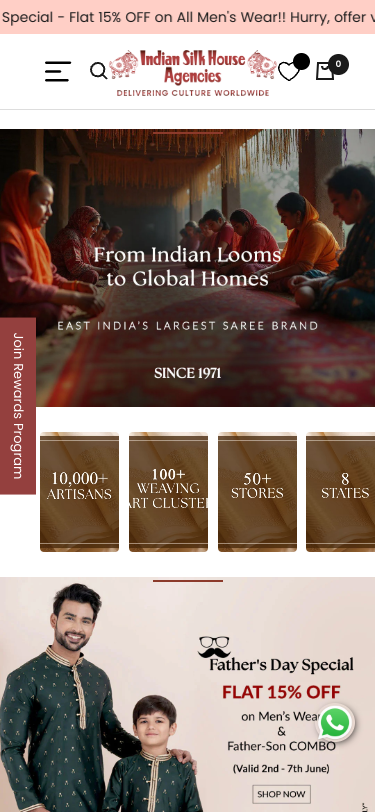 Mobile view
