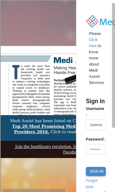 Mobile view