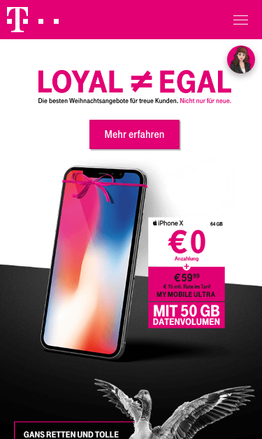 Mobile view