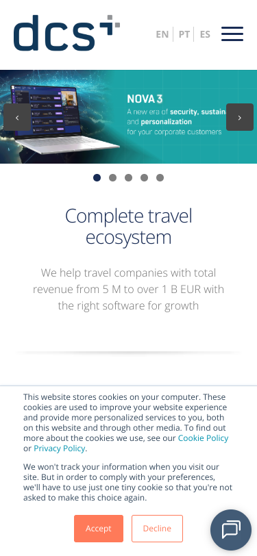 Mobile view