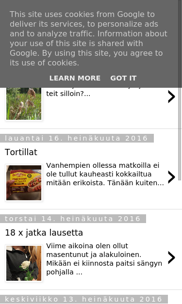 Mobile view