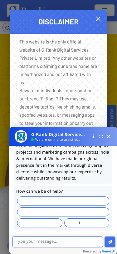 Mobile view