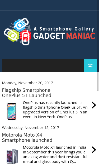 Mobile view