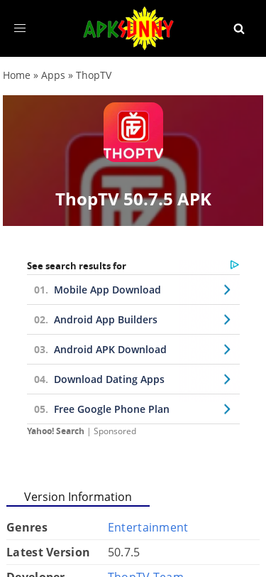 Mobile view
