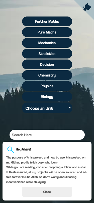 Mobile view