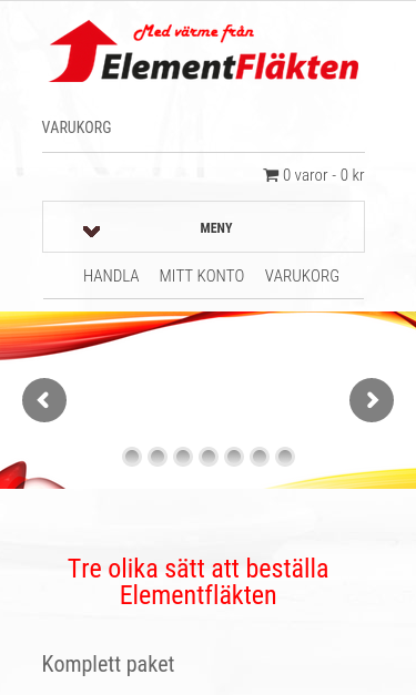 Mobile view