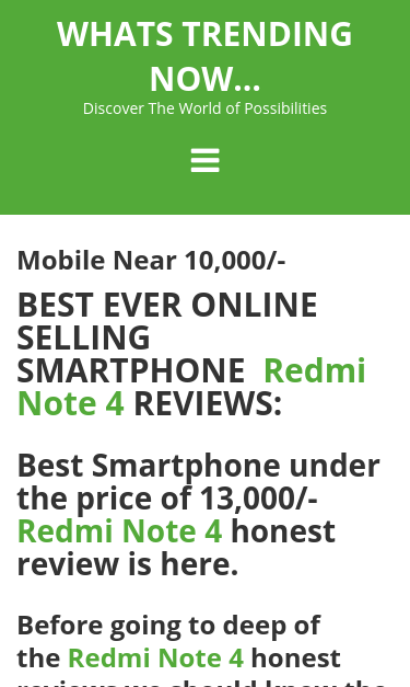 Mobile view
