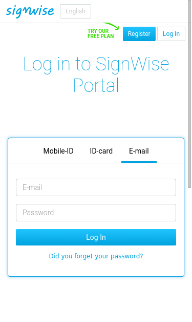 Mobile view