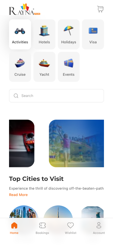 Mobile view