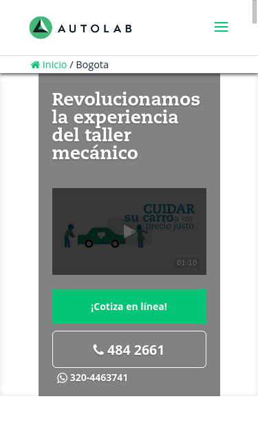 Mobile view