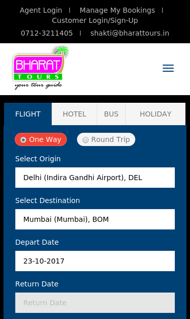 Mobile view