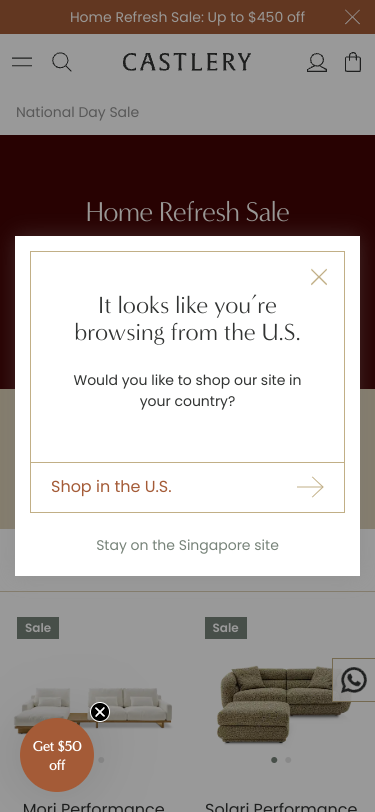 Mobile view
