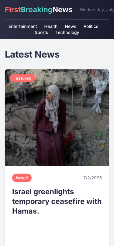 Mobile view