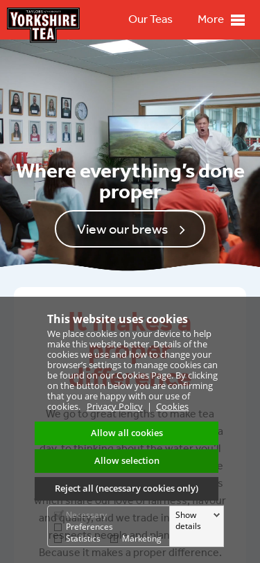 Mobile view