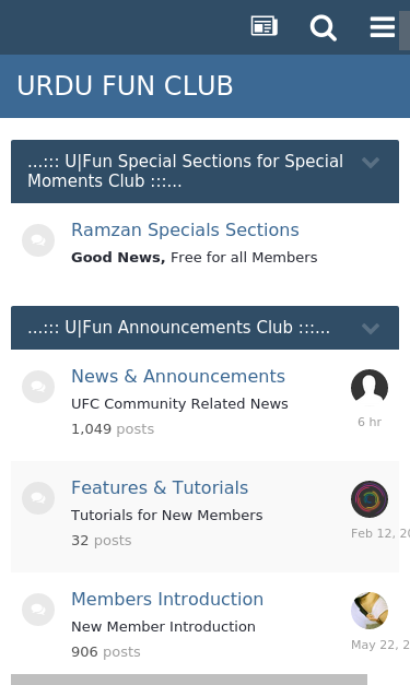 Mobile view