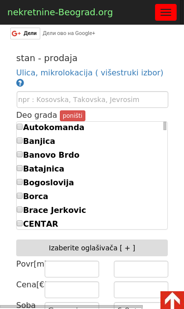 Mobile view
