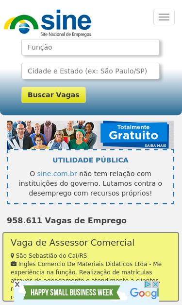 Mobile view
