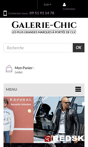 Mobile view