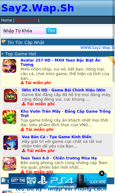 Mobile view