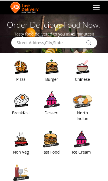 Mobile view
