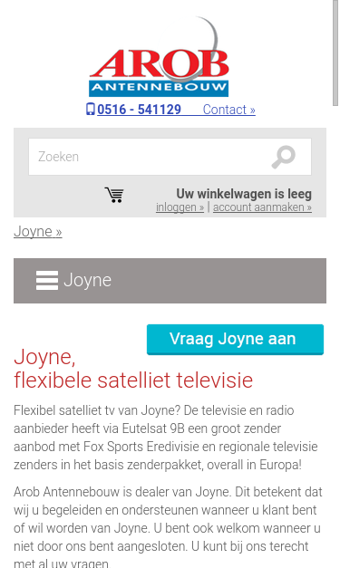 Mobile view