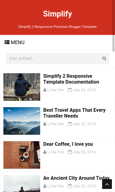 Mobile view