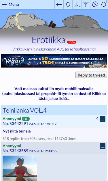 Mobile view