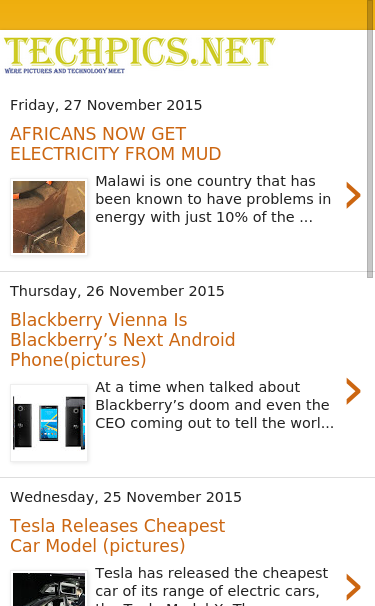 Mobile view