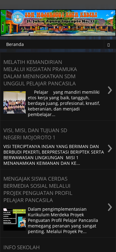 Mobile view