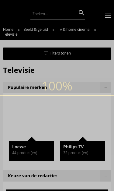 Mobile view