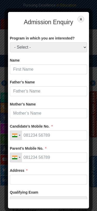Mobile view