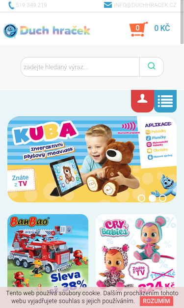 Mobile view