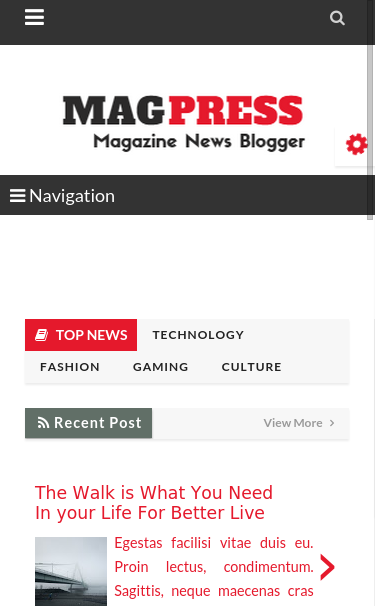 Mobile view