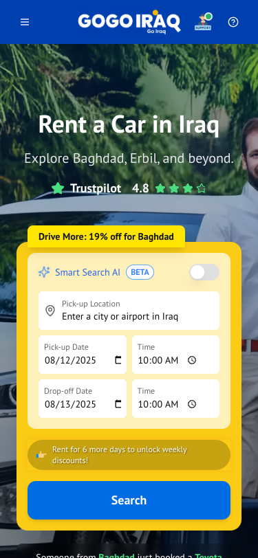 Mobile view