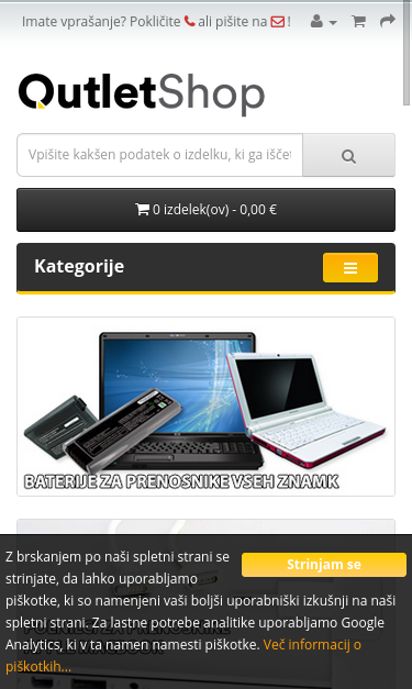 Mobile view