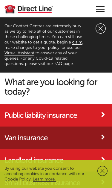 Mobile view